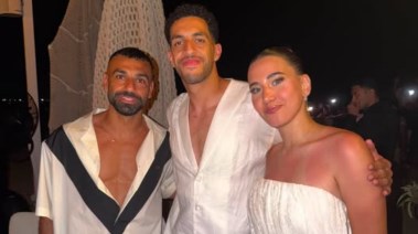 حفل زفاف مصطفى شوبير وزوجته