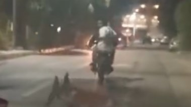 من مقطع الفيديو المتداول 