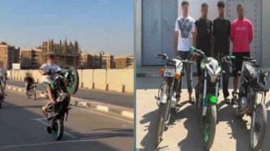 المتهمين وجانب من الواقعة 