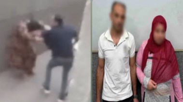 المتهمين وجانب من الواقعة
