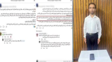 المتهم وجانب من الواقعة