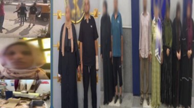 المتهمون وجانب من الواقعة