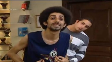 الفنان رامي  من مسلسل تامر وشوقية