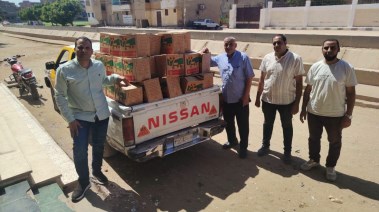 لقطة من المضبوطات 