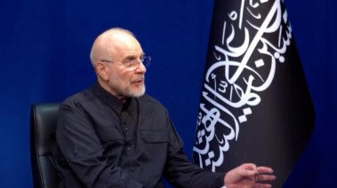 رئيس البرلمان الإيراني محمد باقر قاليباف