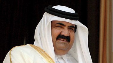 الأمير القطري السابق حمد بن خليفة آل ثاني 
