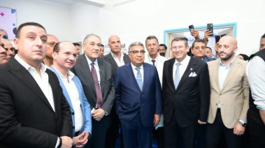 جانب من افتتاح اعمال تطوير المستشفى