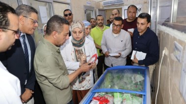 زيارة محافظ المنوفية مستشفي تلا العام