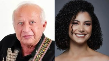 الفنانة نمسة محجوب والموسيقار الراحل هاني شنودة