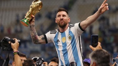 نجم المنتخب الأرجنتيني ليو ميسي