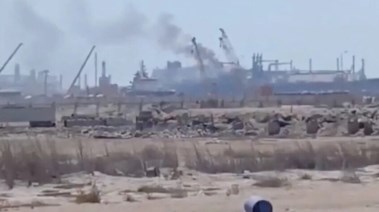 استهداف السفن في ميناء دمياط