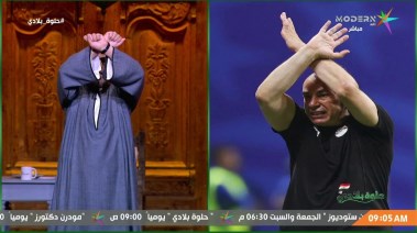 حسام حسن وعبدالناصر زيدان