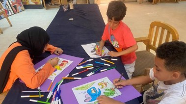 الاشتراك في ورش الرسم
