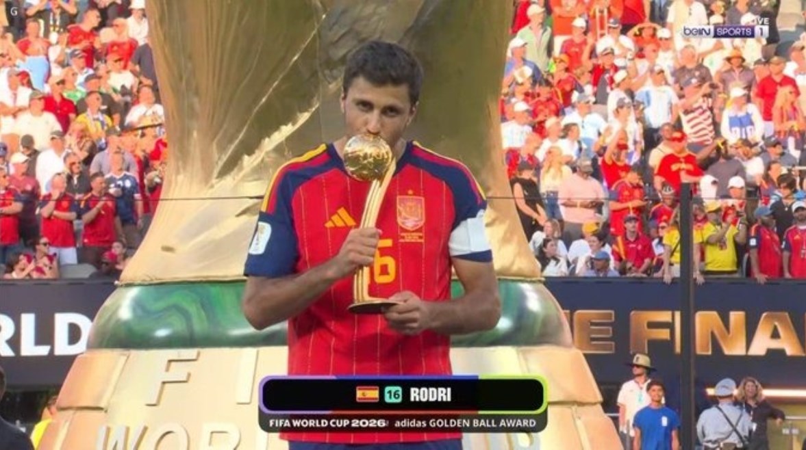 رودري أفضل لاعب في كأس العالم 2026