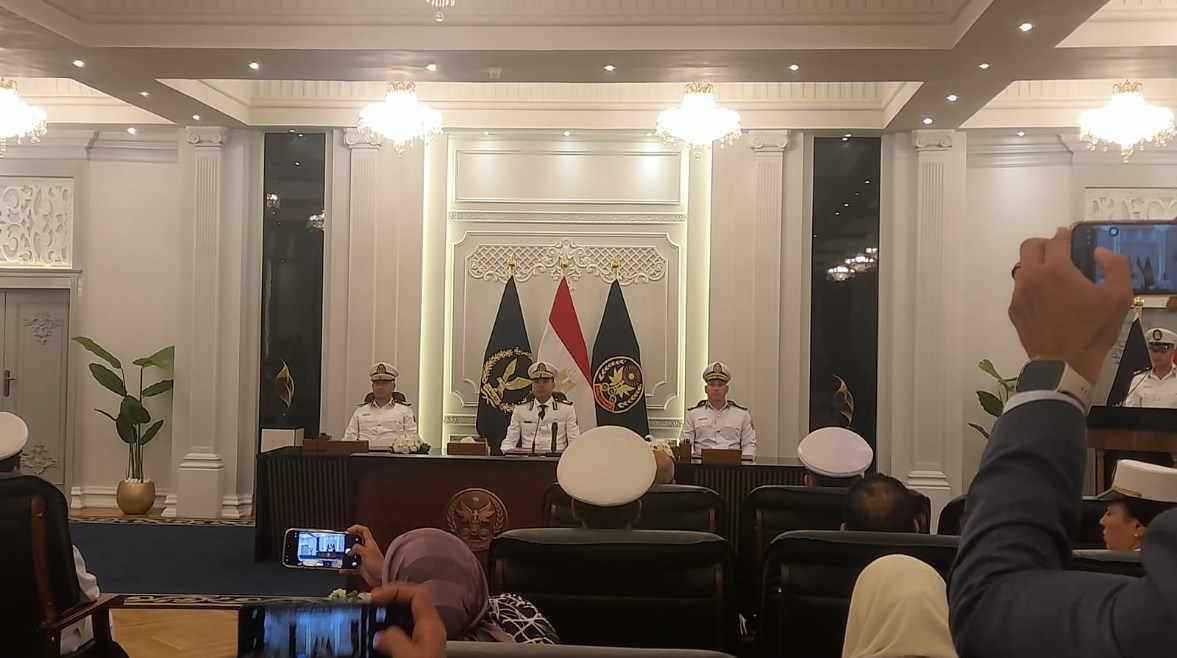 جانب من المؤتمر الصحفي