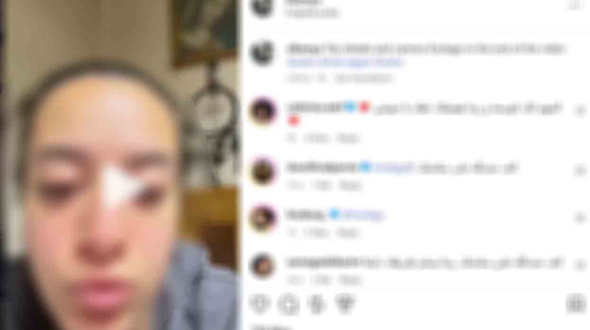 الفتاة الظاهرة بالفيديو المتداول 