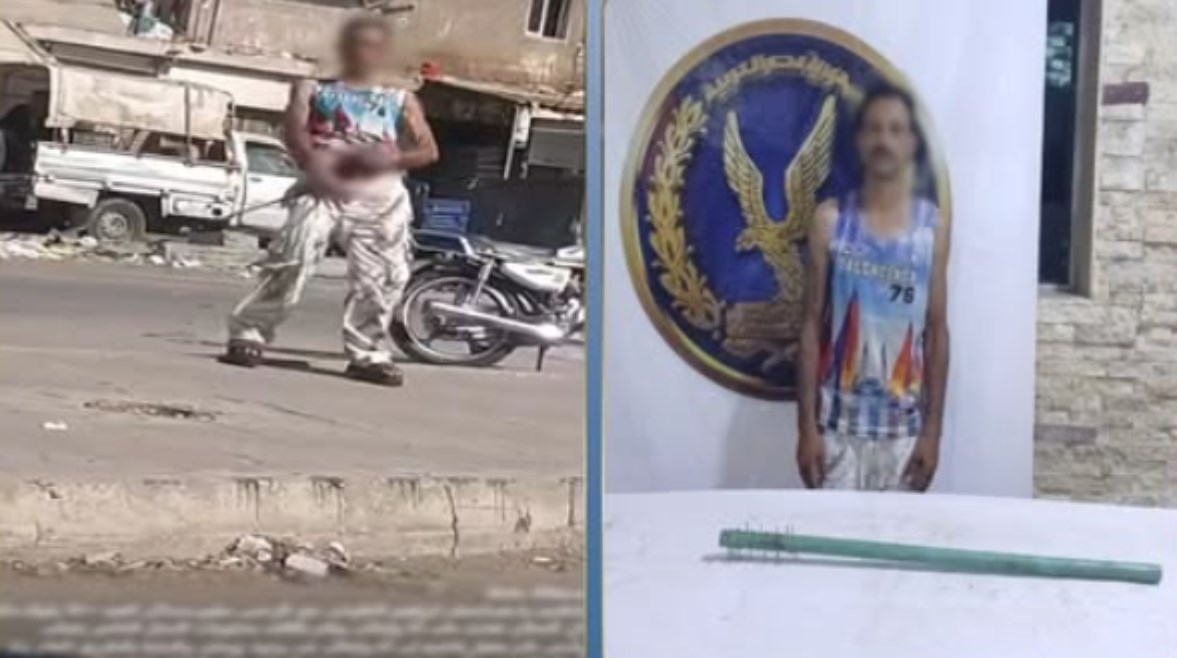 المتهم وجانب من الواقعة