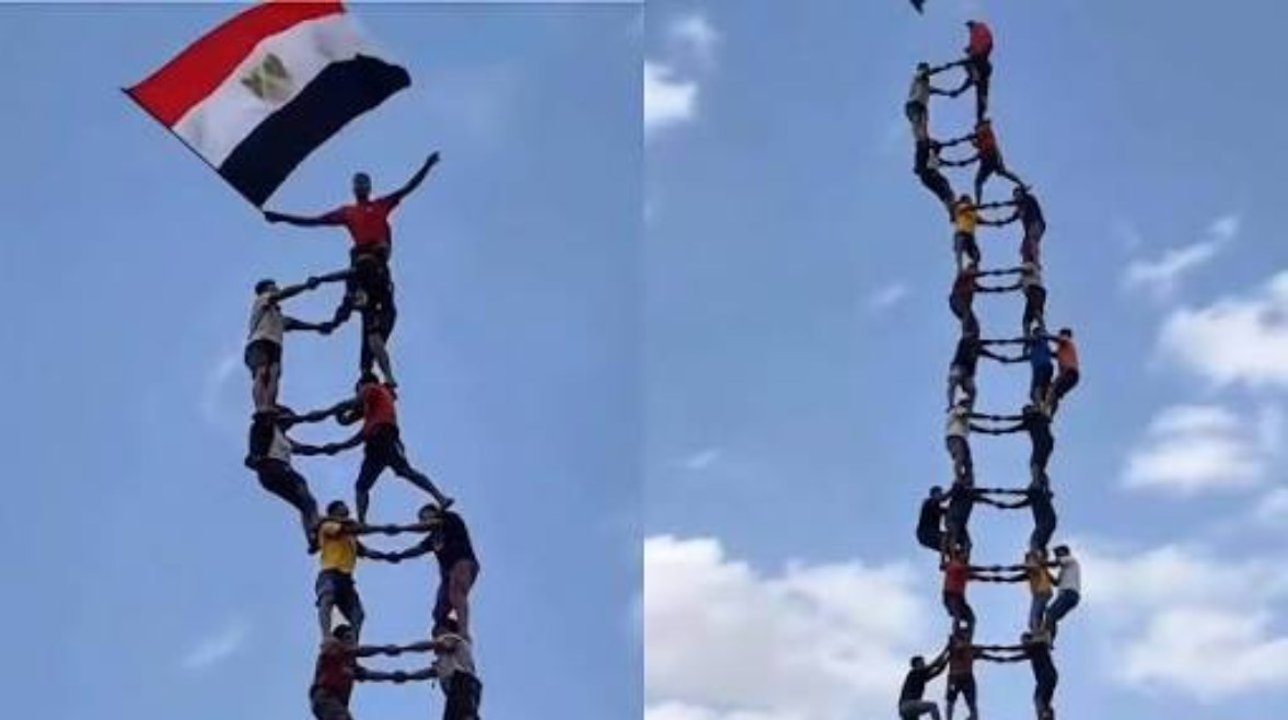 لقطة من الفيديو المتداول