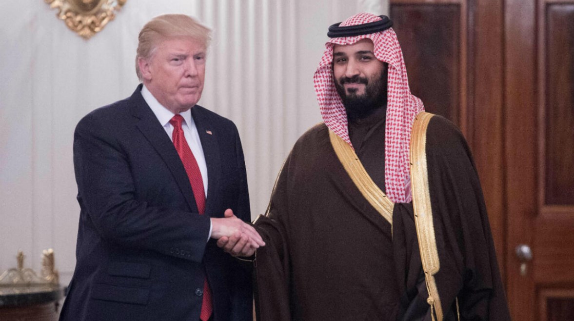 محمد بن سلمان وترامب