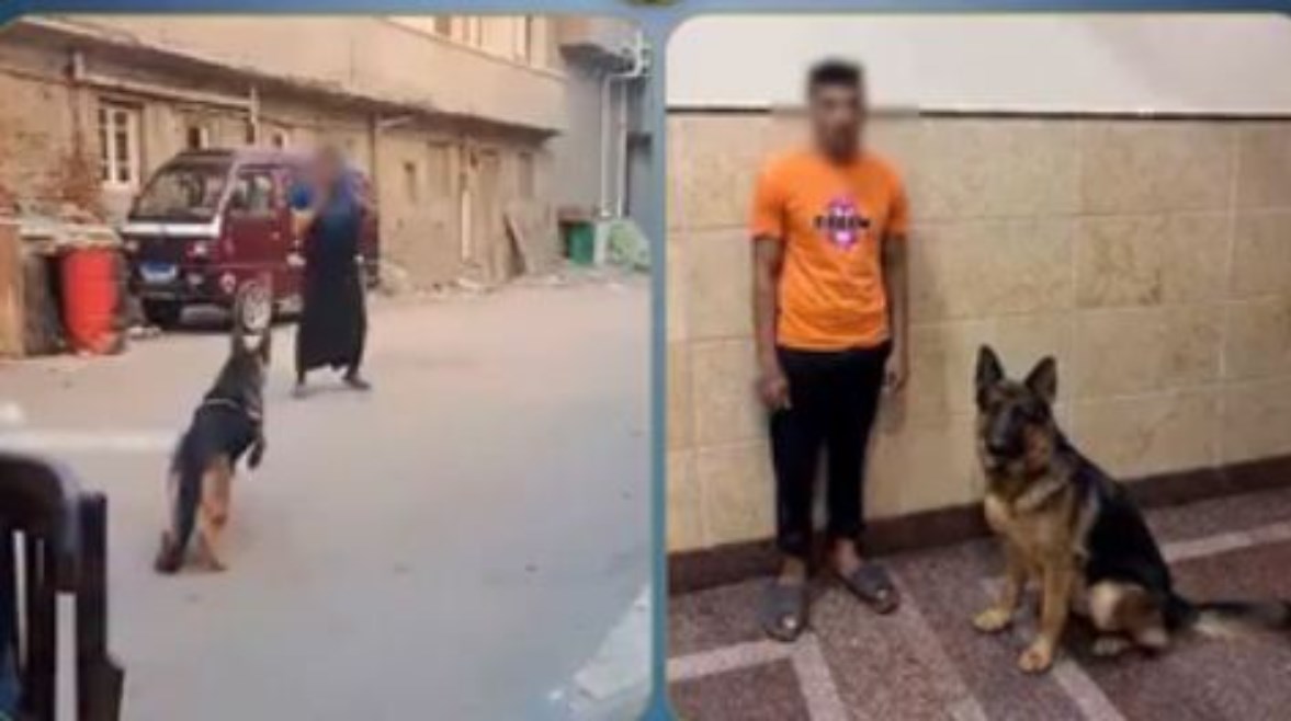 المتهم وجانب من الواقعة 