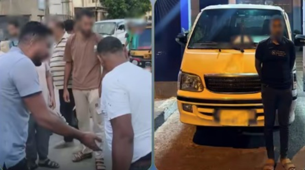 المتهم وجانب من الواقعة 