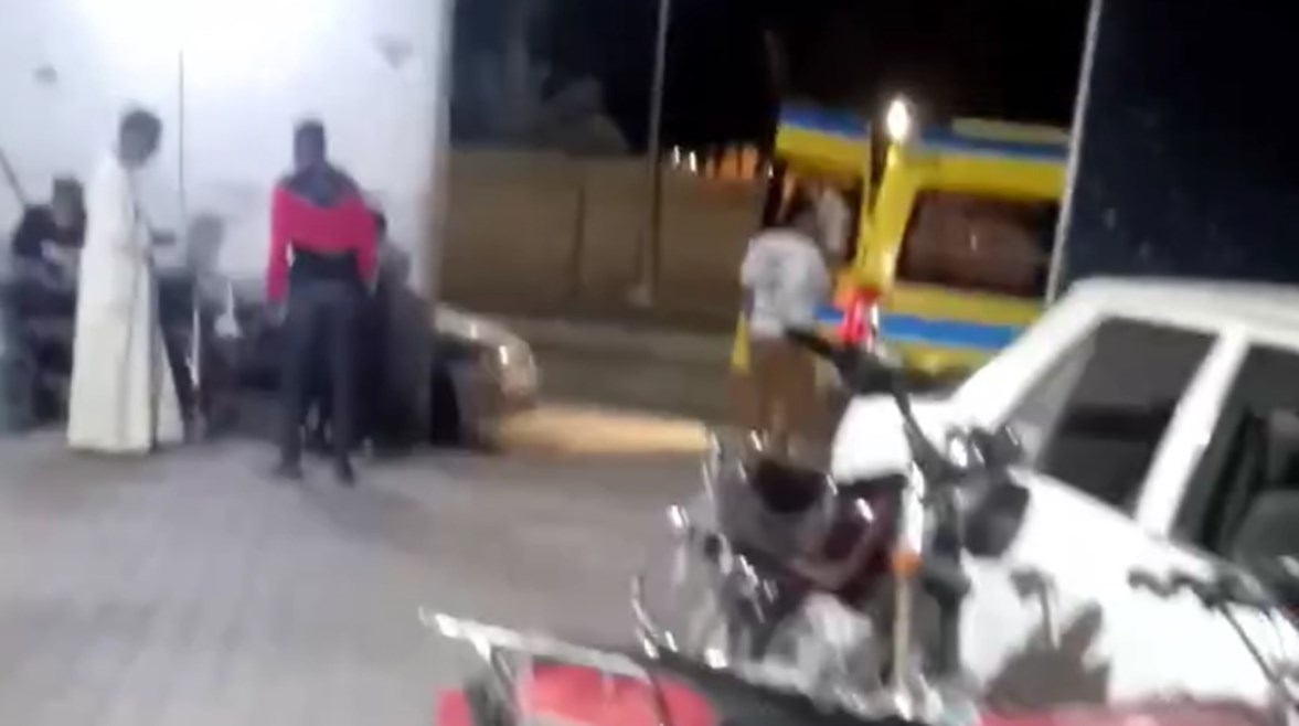 من مقطع الفيديو المتداول 