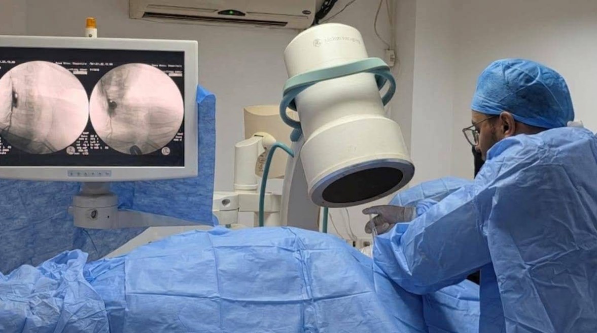 علاج الألم جراحيا فى مستشفي قنا الجامعي 