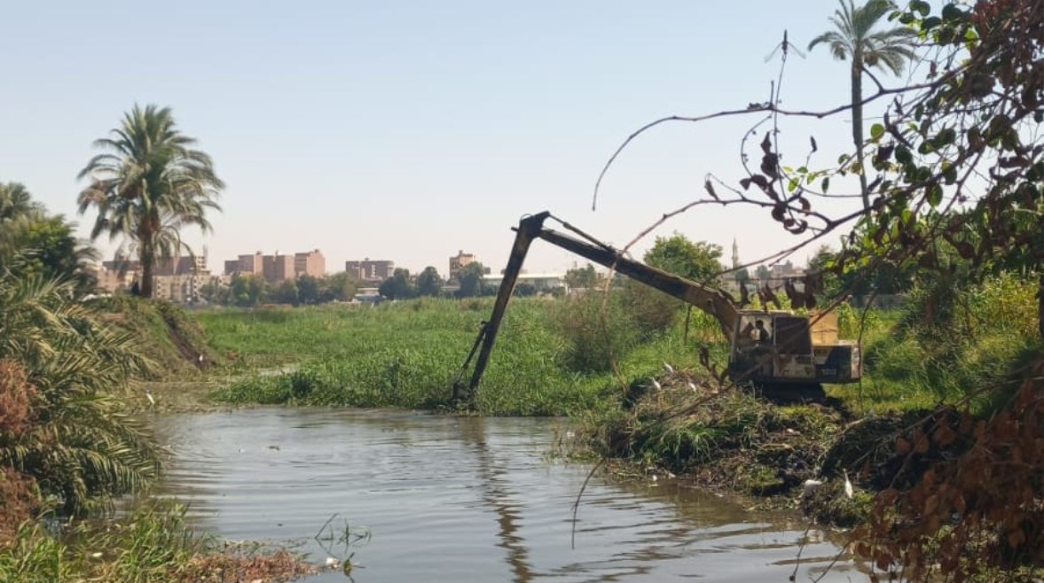 مياه النيل فى الترامسة 