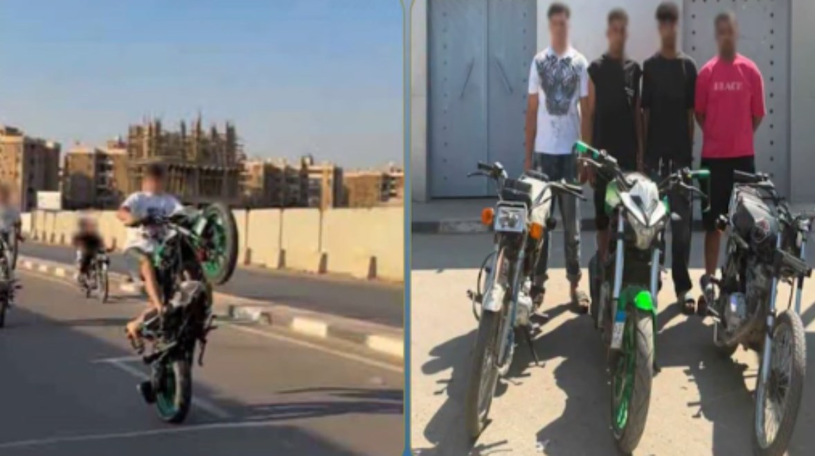 المتهمين وجانب من الواقعة 
