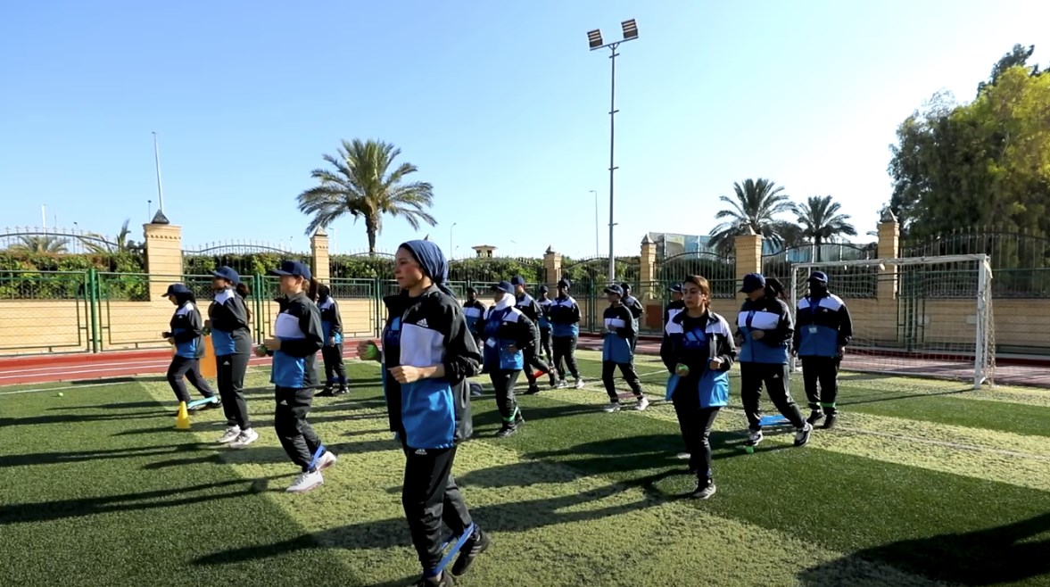 جانب من الدورة التأهيلية للكوادر الشرطية النسائية 