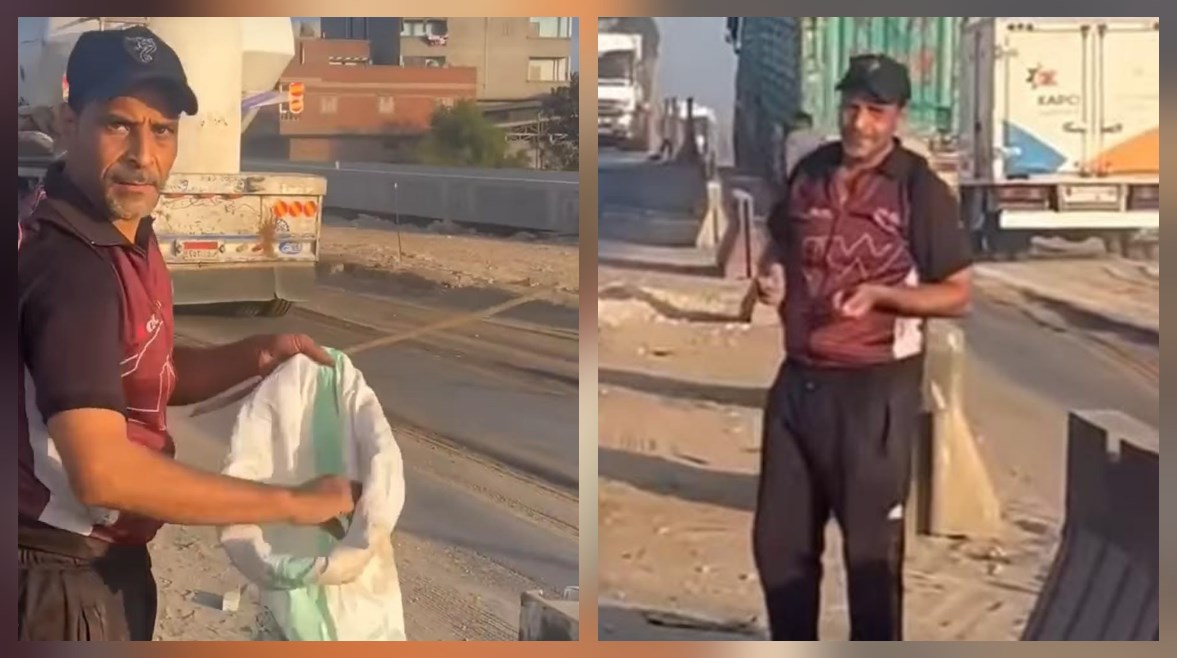 عامل الخردة المحتجز