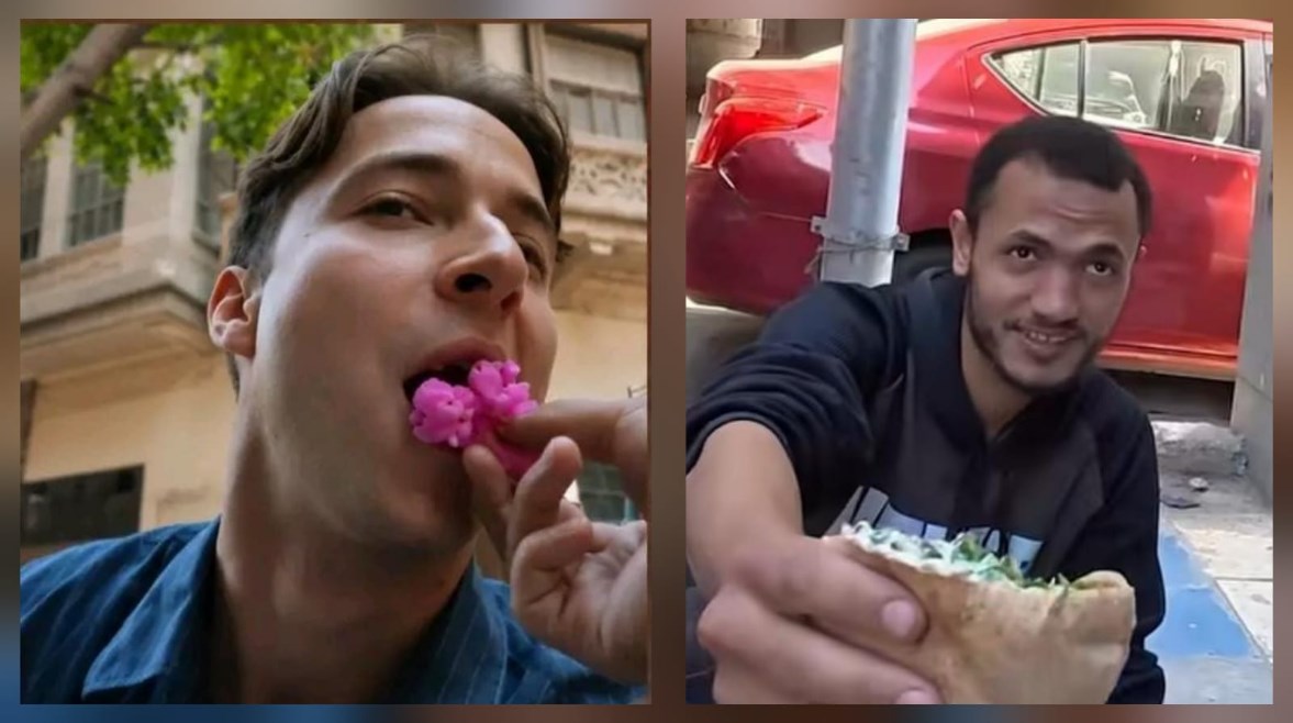  الشاب المصري محمد عبدين والسائح