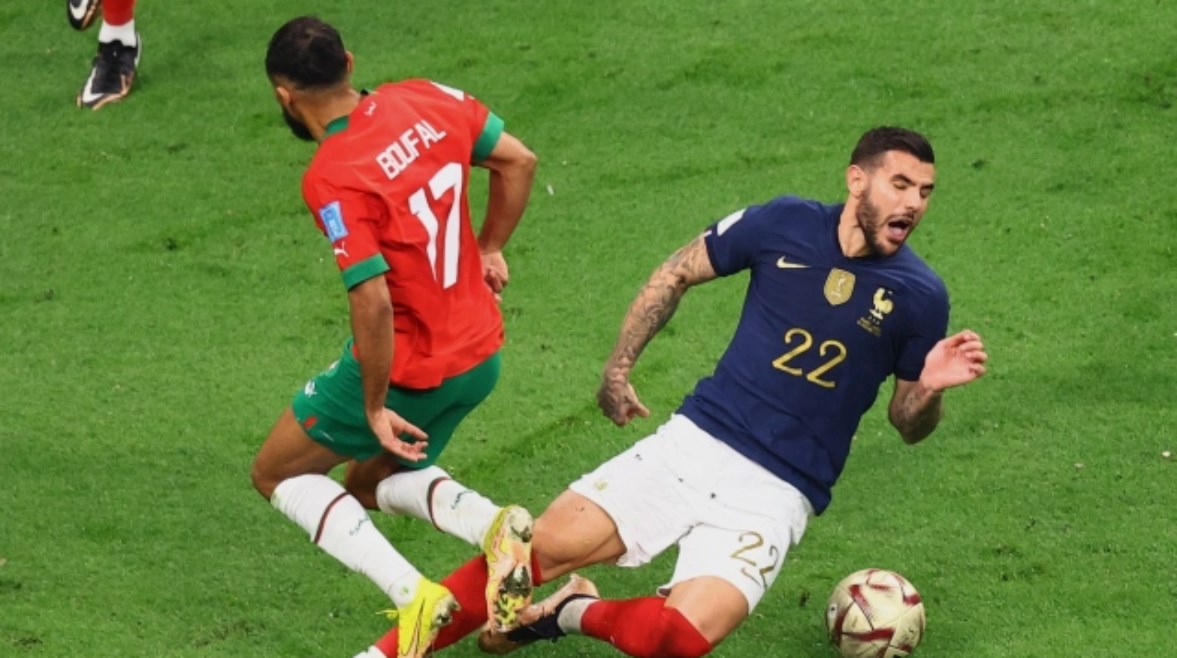 مباراة المغرب وفرنسا 