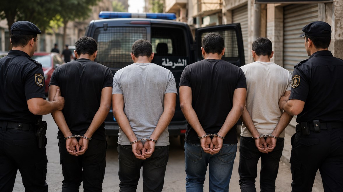القبض على 4 اشخاص