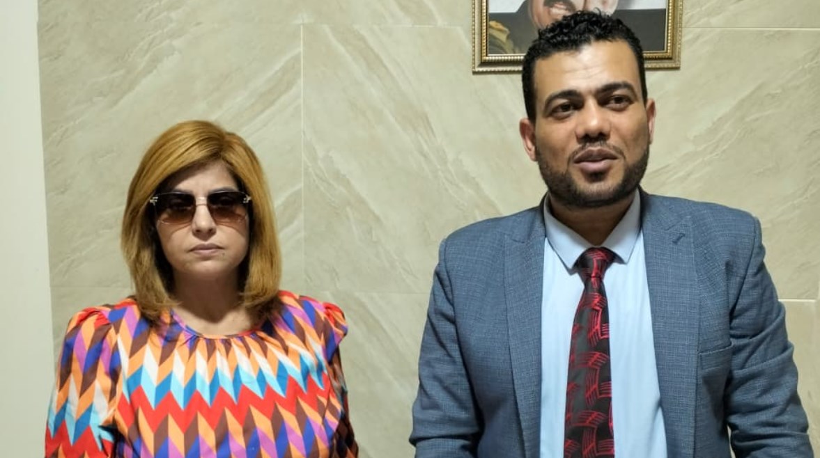 أحمد حمد المحامي والفنانة وفاء مكي
