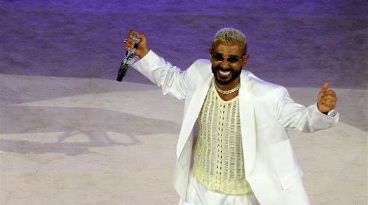 المطرب أحمد سعد 