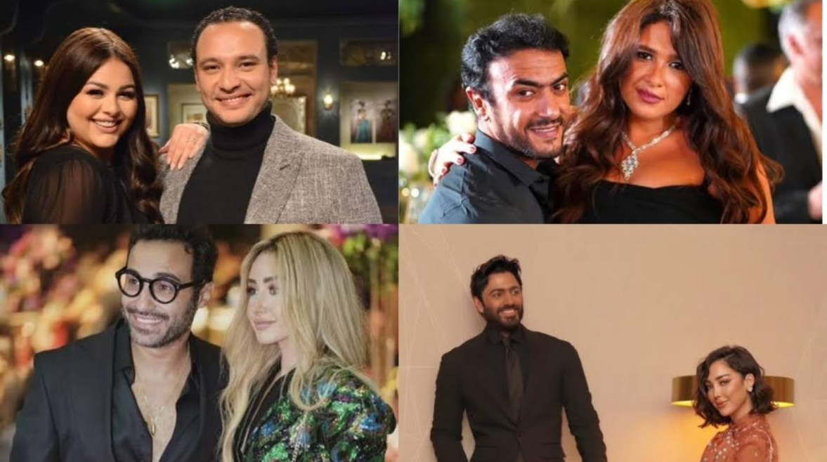 فنانون انفصلوا  