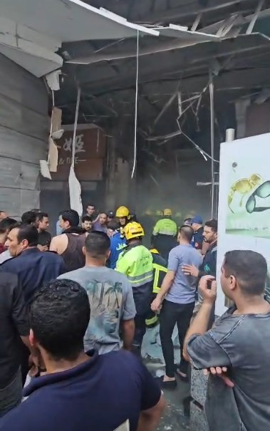 حريق مول اربيلا