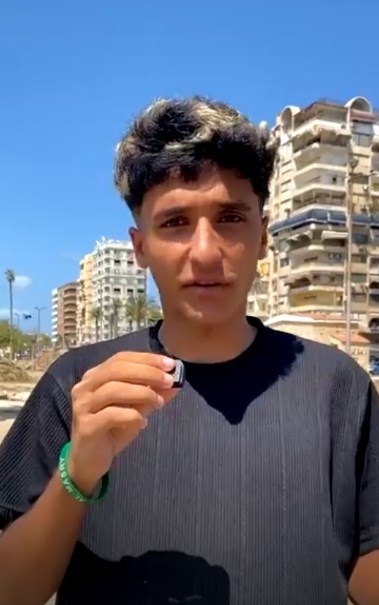 اللاعب كريم كريستيانو لاعب نادي الزمالك