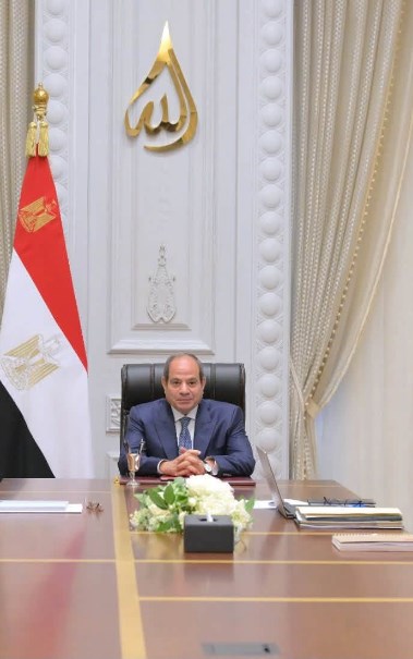  خلال اجتماع الرئيس السيسي