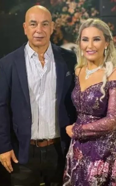 حسام حسن وهويدا الغرباوي