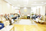 وزير السياحة مع محافظ مطروح