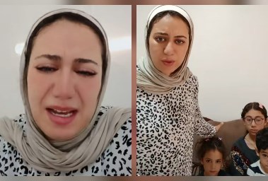 سماح وأطفالها