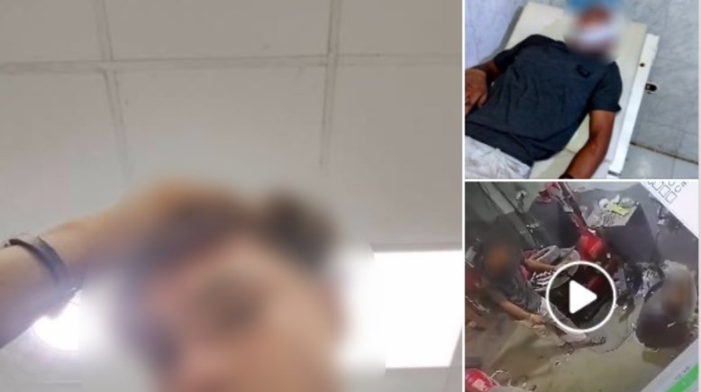 الشاب الظاهر بالفيديو