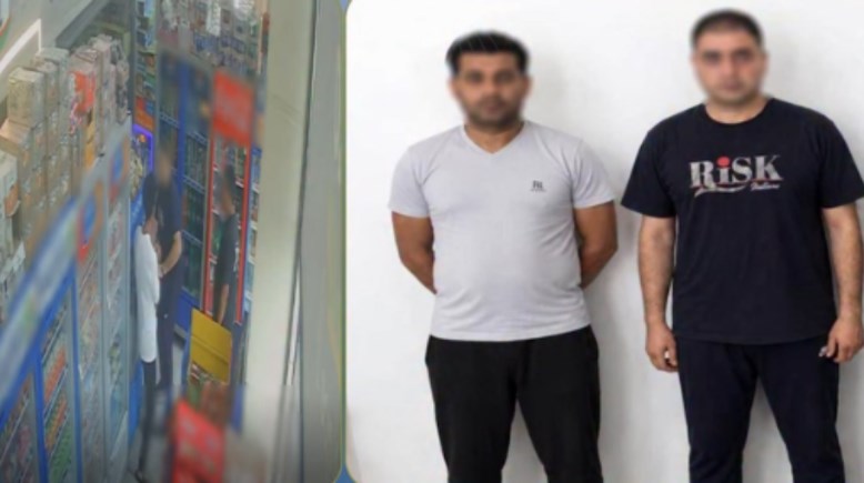 المتهمان وجانب من الواقعة 