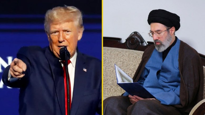 مجتبي خامئني ودونالد ترامب