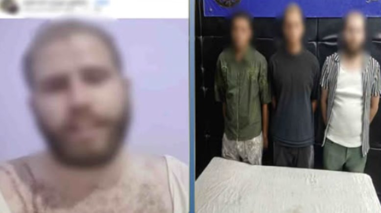 المتهمان وجانب من الواقعة
