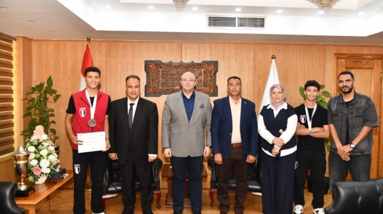 لقطة من التكريم 