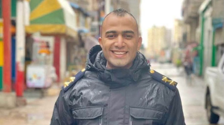صورة النقيب المتوفي نتيجة الحادث 