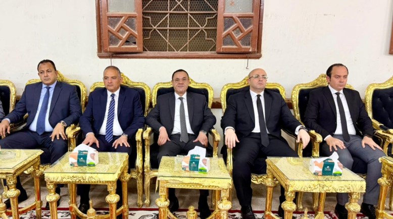 صورة من سرادق العزاء 